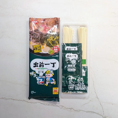 Nissin Demae Iccho Bar Noodle: Kyushu Tonkotsu Flavor with Japanese Takana