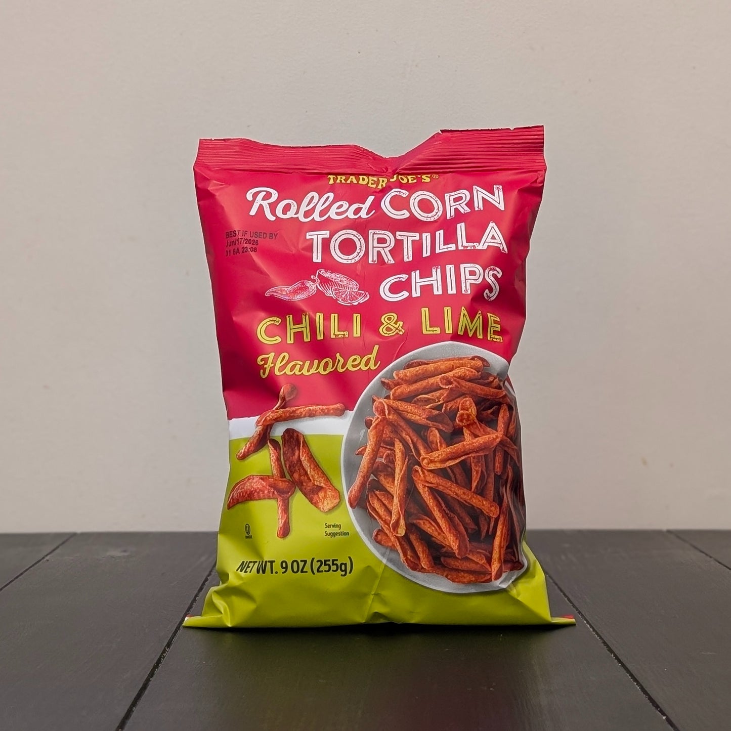 Trader Joe's Chili & Lime Flavored Rolled Corn Tortilla Chips