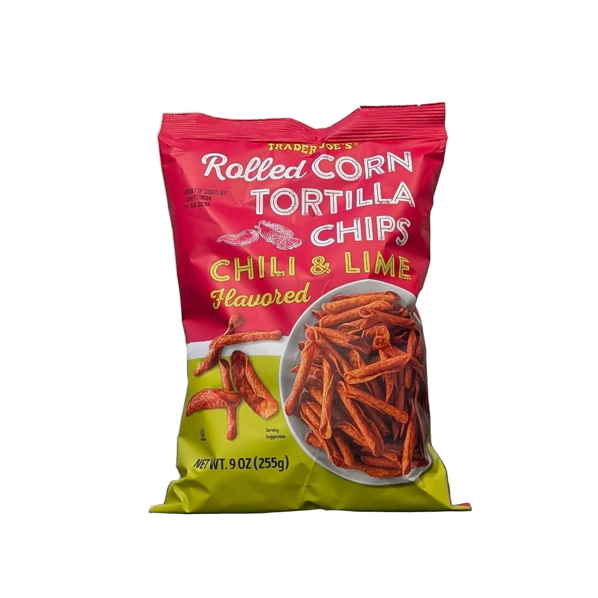 Trader Joe's Chili & Lime Rolled Corn Tortilla Chips
