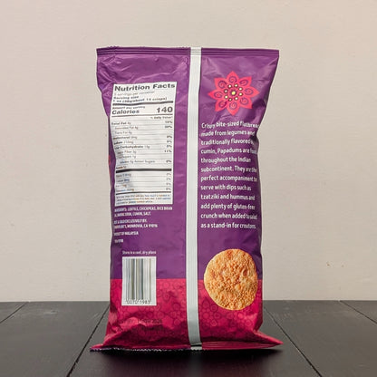 Trader Joe's Papadums Lentil and Chickpea Crisps