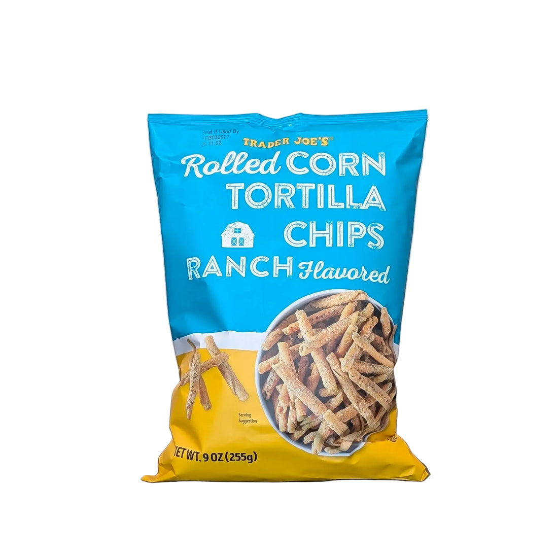 Trader Joe's Ranch Rolled Corn Tortilla Chips | HK Foodies