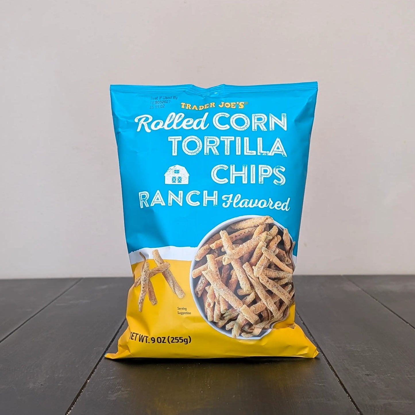 Trader Joe's Ranch Rolled Corn Tortilla Chips | HK Foodies