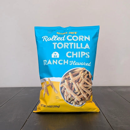Trader Joe's Ranch Rolled Corn Tortilla Chips | HK Foodies