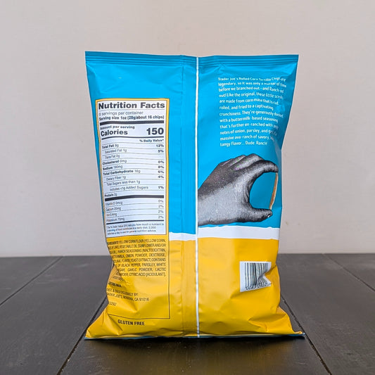 Trader Joe's Ranch Rolled Corn Tortilla Chips | HK Foodies