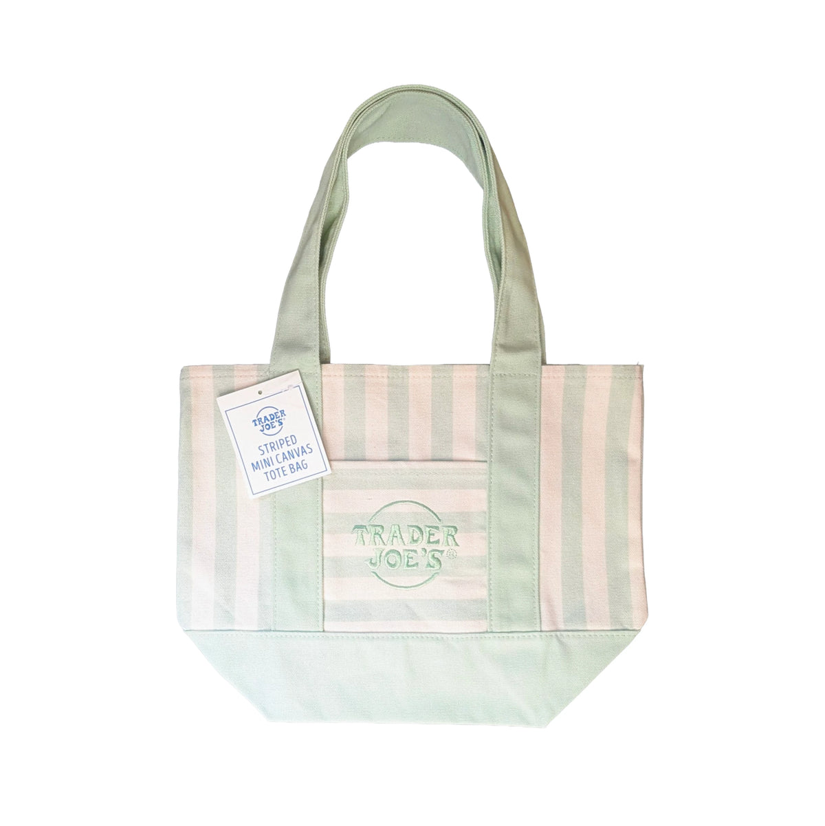 バッグ Trader Joe's Striped Mini Canvas Tote Trader Joe's Mini Reusable Canvas Tote Bag | Striped Series – Hong