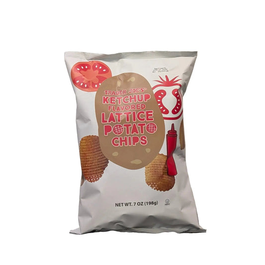 Trader Joe's Ketchup Flavored Lattice Potato Chips